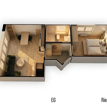 Appartamento Riedgrashaus Riedgras 3 *